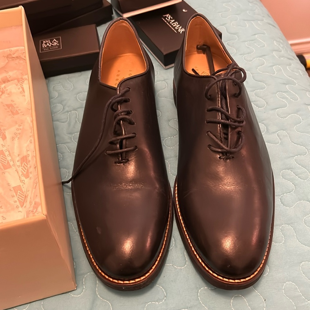 S. Paulo Lace Up Jos A Bank Mend Dress shoes